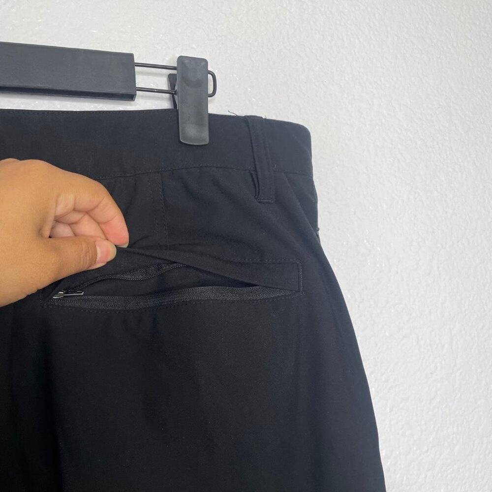 32 Degrees Mens Pants Size 34 Performance Black Straight Leg Casual Wear 34x32 - Picture 12 of 13